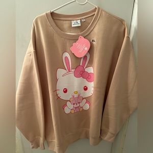 Hello kitty Easter bunny sweatshirt